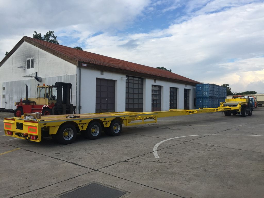 Faymonville STZ-3WAAA, 49.5ton, teleskopierbar - Låg lastare semitrailer: bild 2 Faymonville STZ-3WAAA, 49.5ton, teleskopierbar - Låg lastare semitrailer: bild 2