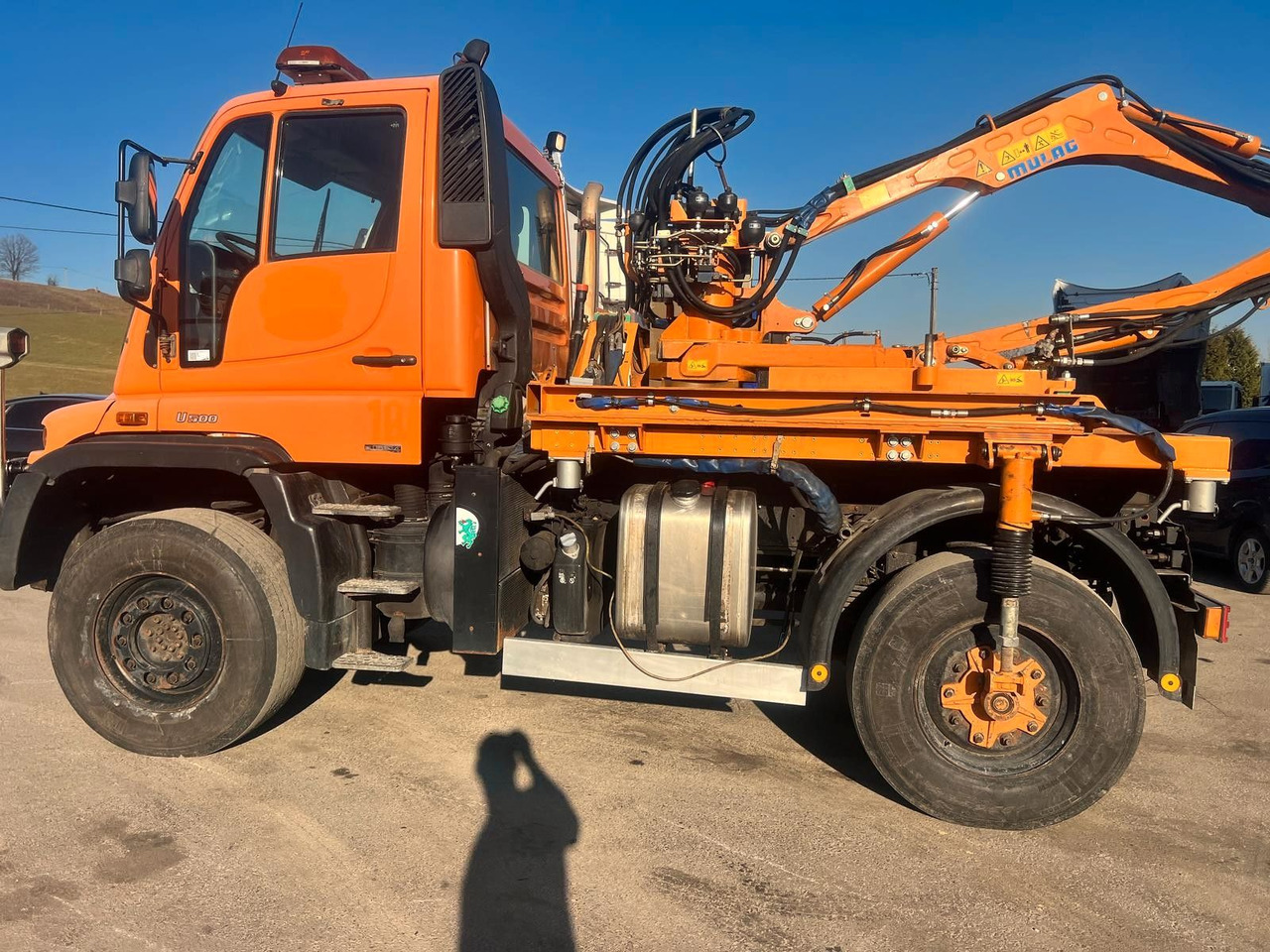 Unimog U500 4x4, Boeschungsmaehwerk Mulag - Lastbil: bild 5 Unimog U500 4x4, Boeschungsmaehwerk Mulag - Lastbil: bild 5