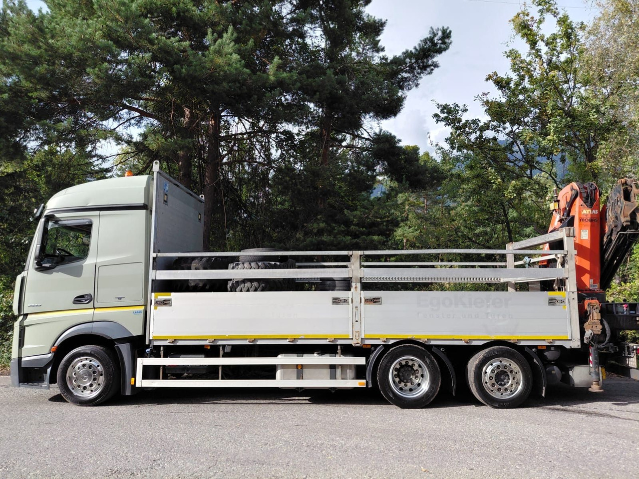Mercedes-Benz Actros 2545 6x2, E6, Retarder, Effer 265/6S - Kranbil: bild 3 Mercedes-Benz Actros 2545 6x2, E6, Retarder, Effer 265/6S - Kranbil: bild 3
