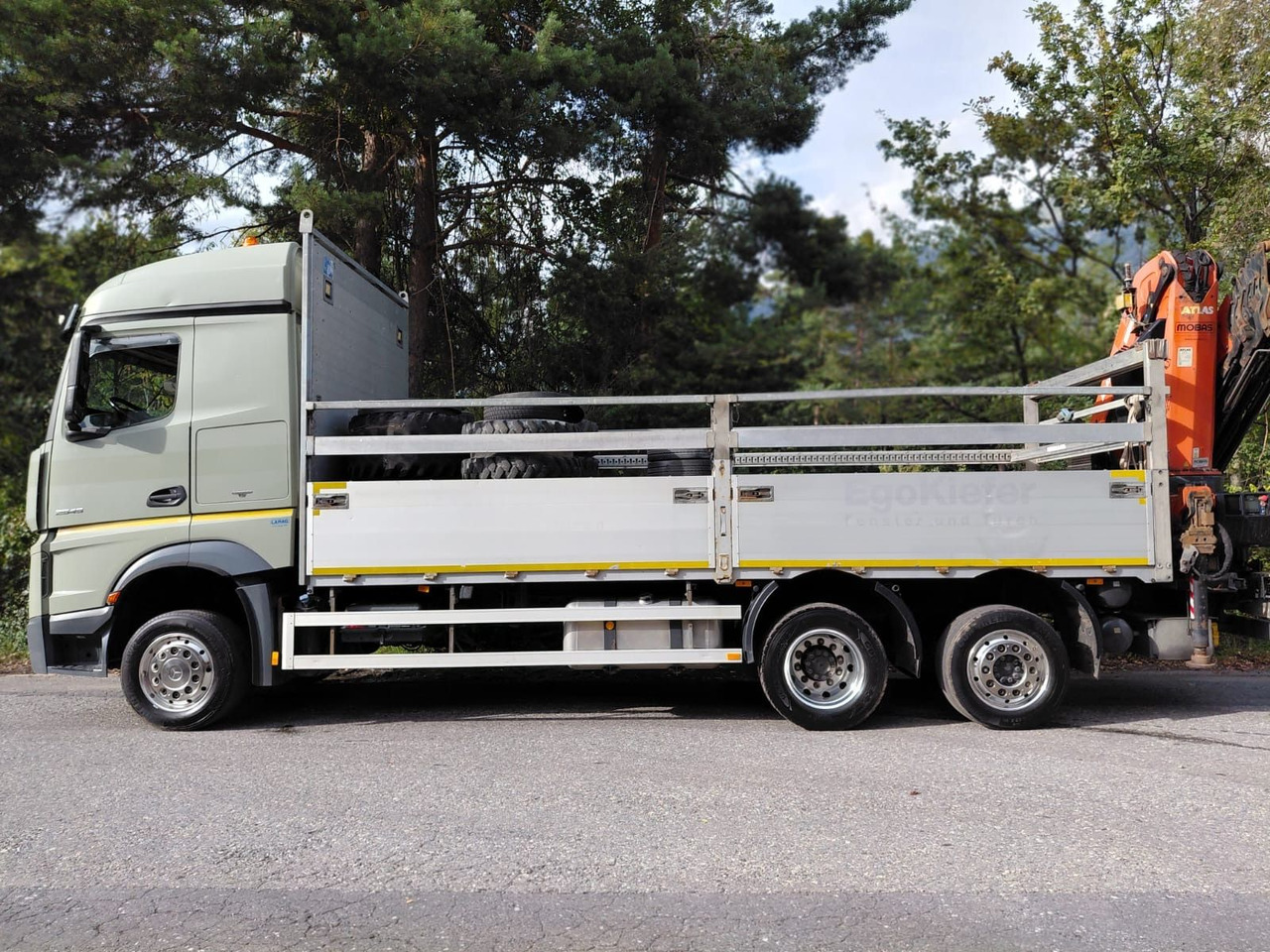Mercedes-Benz Actros 2545 6x2, E6, Retarder, Effer 265/6S - Kranbil: bild 4 Mercedes-Benz Actros 2545 6x2, E6, Retarder, Effer 265/6S - Kranbil: bild 4
