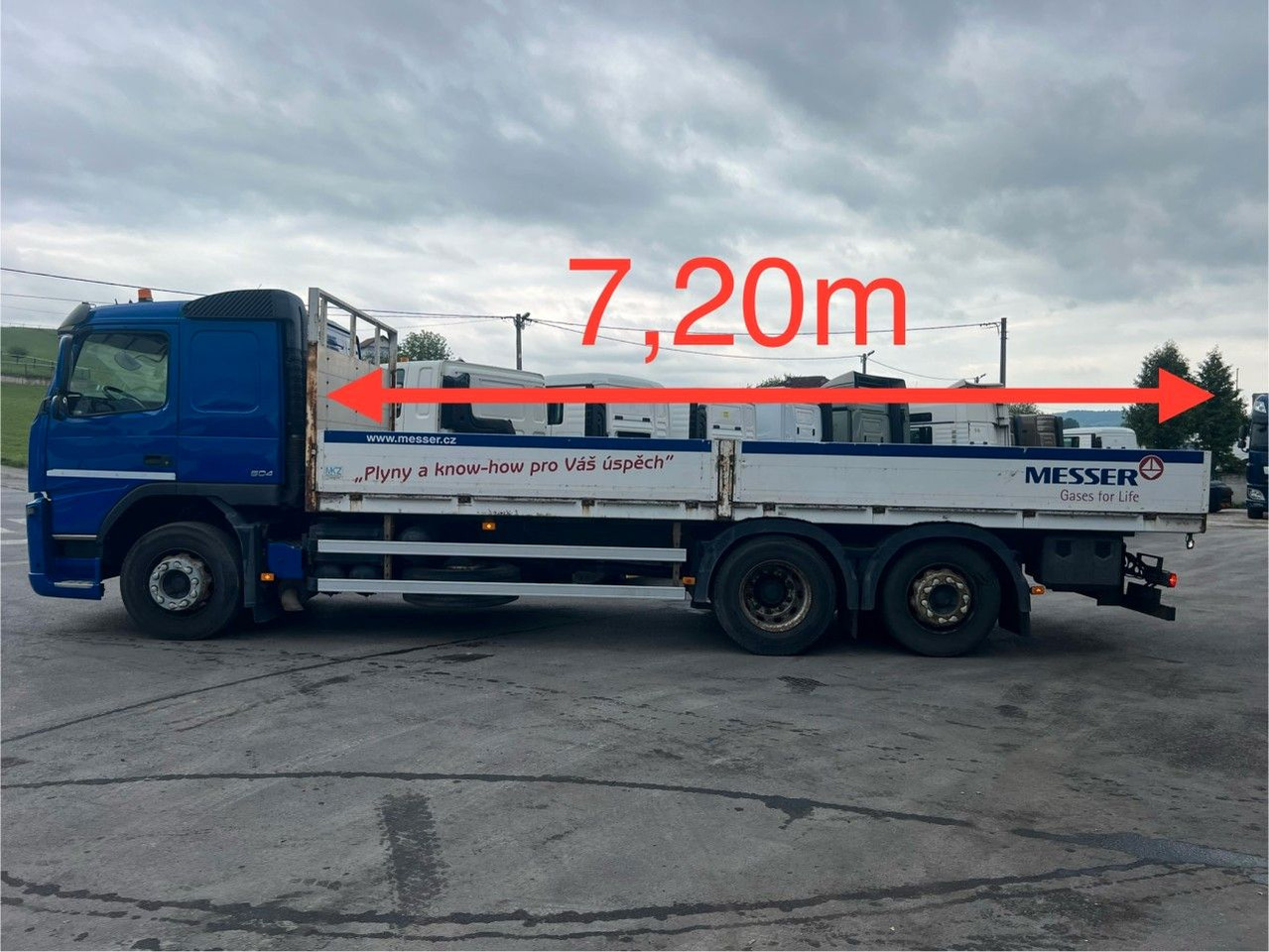 Volvo FM 460 6x2, E5, L:7200mm - Flakbil: bild 4 Volvo FM 460 6x2, E5, L:7200mm - Flakbil: bild 4