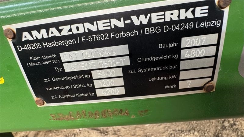 Amazone CATROS 5501 T - Tallriksredskap: bild 3 Amazone CATROS 5501 T - Tallriksredskap: bild 3