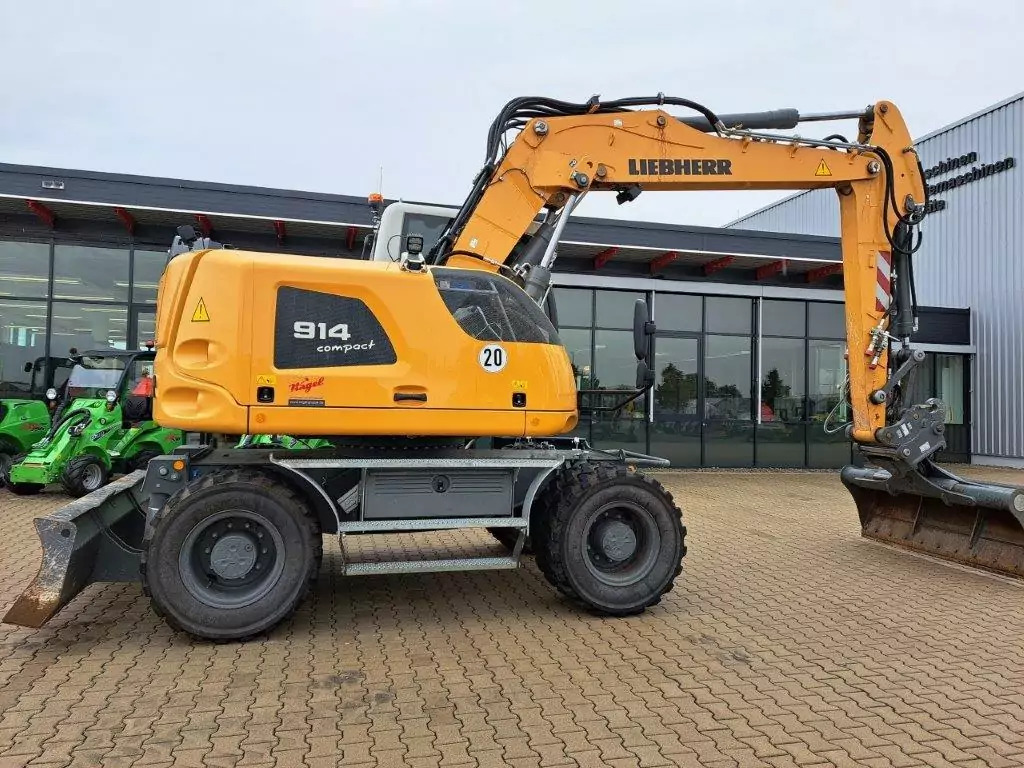 2022 Liebherr A 914 Compact Litronic G6.0-D - Grävmaskin på däck: bild 4 2022 Liebherr A 914 Compact Litronic G6.0-D - Grävmaskin på däck: bild 4