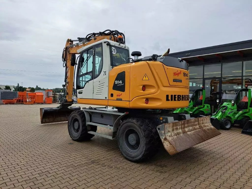 2022 Liebherr A 914 Compact Litronic G6.0-D - Grävmaskin på däck: bild 3 2022 Liebherr A 914 Compact Litronic G6.0-D - Grävmaskin på däck: bild 3