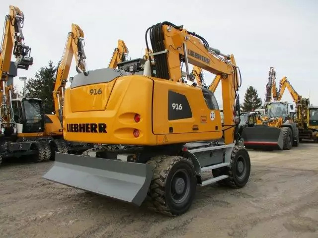 2023 Liebherr A 916 Litronic G6.0-D - Grävmaskin på däck: bild 4 2023 Liebherr A 916 Litronic G6.0-D - Grävmaskin på däck: bild 4