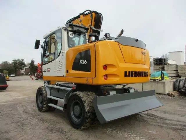 2023 Liebherr A 916 Litronic G6.0-D - Grävmaskin på däck: bild 3 2023 Liebherr A 916 Litronic G6.0-D - Grävmaskin på däck: bild 3