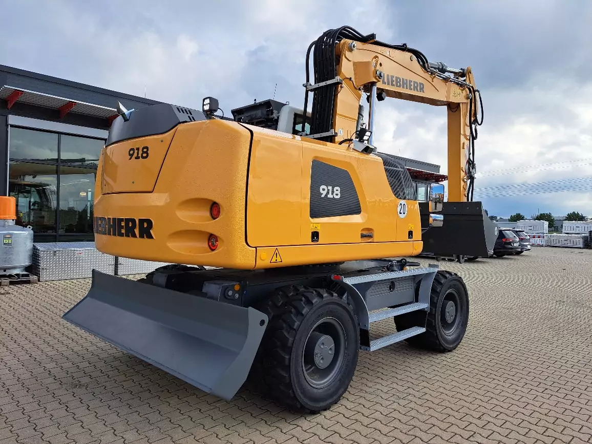 2023 Liebherr A 918 Litronic G6.0-D - Grävmaskin på däck: bild 3 2023 Liebherr A 918 Litronic G6.0-D - Grävmaskin på däck: bild 3