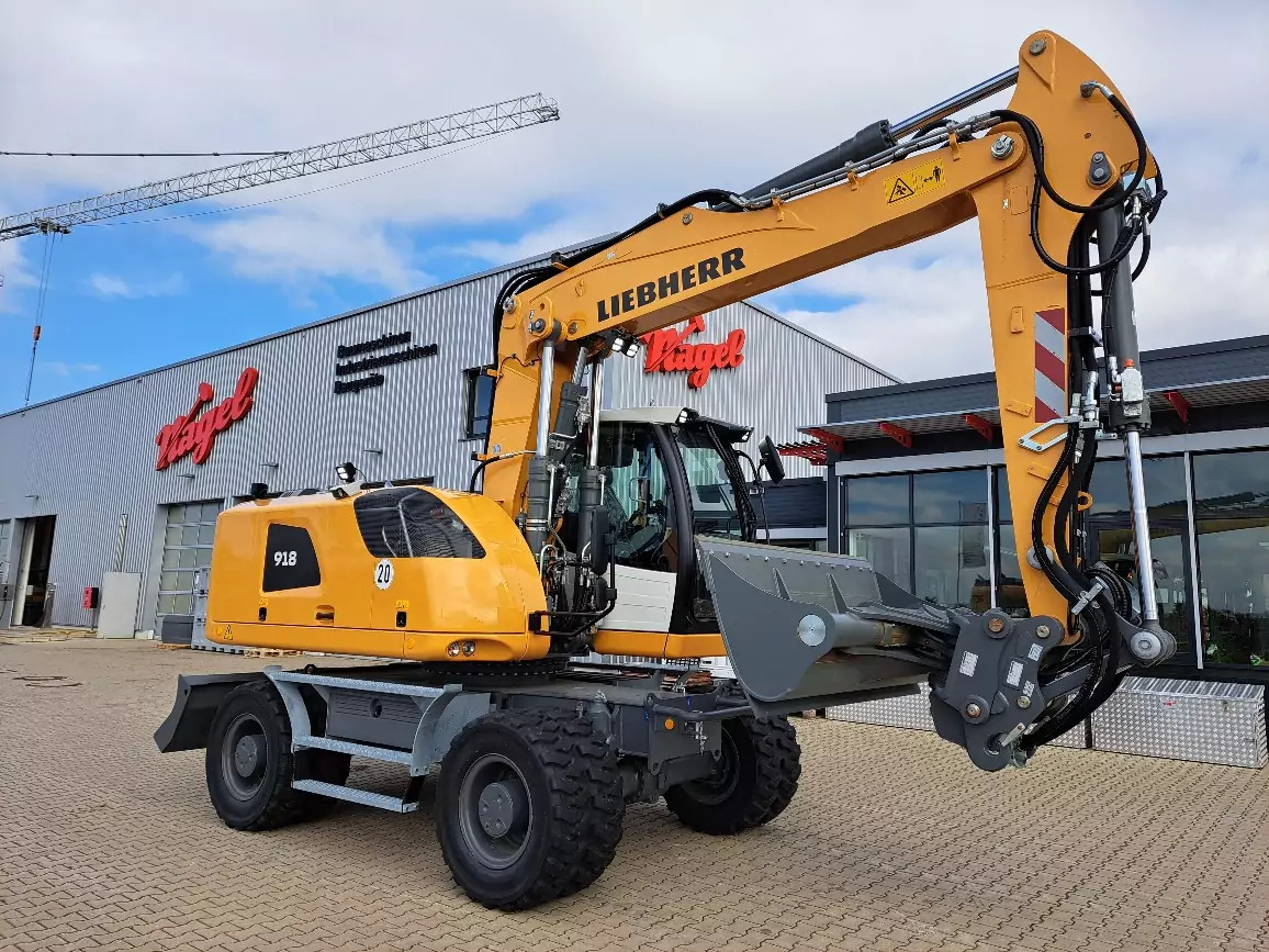 2023 Liebherr A 918 Litronic G6.0-D - Grävmaskin på däck: bild 4 2023 Liebherr A 918 Litronic G6.0-D - Grävmaskin på däck: bild 4