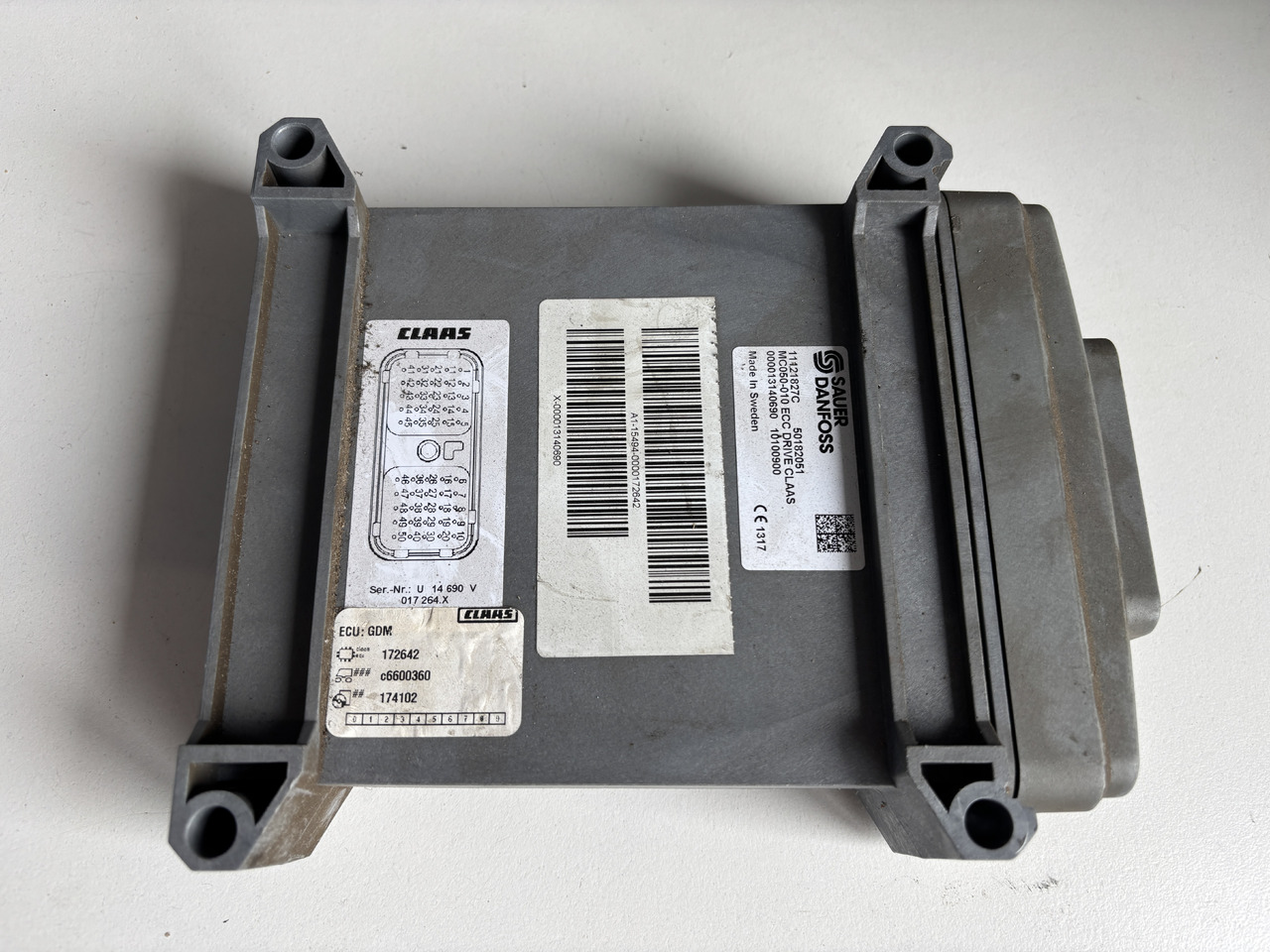 Claas Lexion 600 700 - moduł napędu jezdnego 0000172642 11121827C 10100900 X-000013140690 - Kontrollenhet för Lantbruksmaskiner: bild 3 Claas Lexion 600 700 - moduł napędu jezdnego 0000172642 11121827C 10100900 X-000013140690 - Kontrollenhet för Lantbruksmaskiner: bild 3