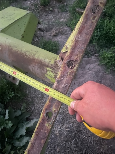 Claas dominator 76 Rama belka osi tylnej - Ram/ Chassi för Skördetröska: bild 1 Claas dominator 76 Rama belka osi tylnej - Ram/ Chassi för Skördetröska: bild 1