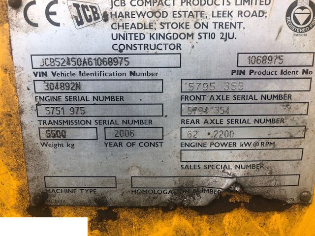 JCB 520-40 - Siłownik Wysuwu - Hydraulcylinder för Teleskoplastar: bild 2 JCB 520-40 - Siłownik Wysuwu - Hydraulcylinder för Teleskoplastar: bild 2