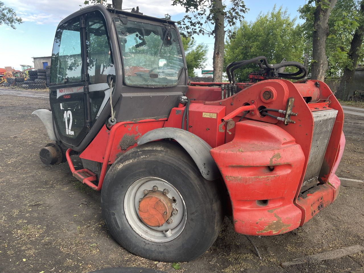 Manitou MHT 860 - części - błotniki drzwi kabina - Dörr och reservdelar för Lantbruksmaskiner: bild 3 Manitou MHT 860 - części - błotniki drzwi kabina - Dörr och reservdelar för Lantbruksmaskiner: bild 3