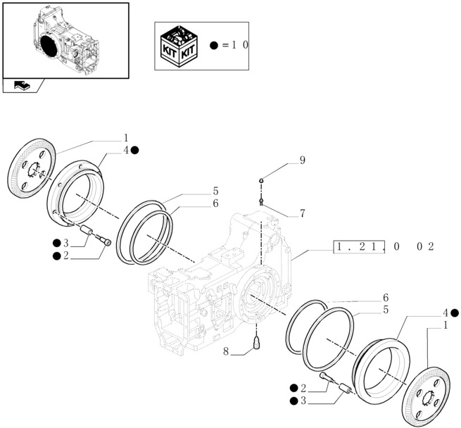 New Holland T6010 T6070 Tarcza hamulcowa 60mm id x 327.00mm od x 9.6mm thk 14t 84329059 - Bromsskivor för Lantbruksmaskiner: bild 1 New Holland T6010 T6070 Tarcza hamulcowa 60mm id x 327.00mm od x 9.6mm thk 14t 84329059 - Bromsskivor för Lantbruksmaskiner: bild 1