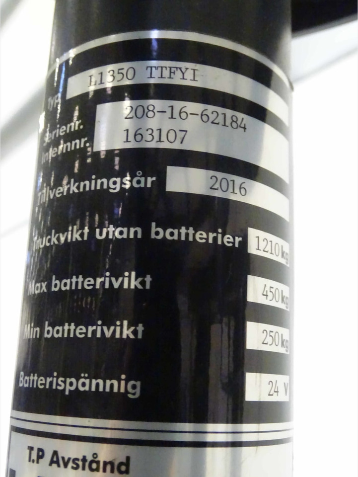 Actil L1350 - Staplare: bild 2 Actil L1350 - Staplare: bild 2