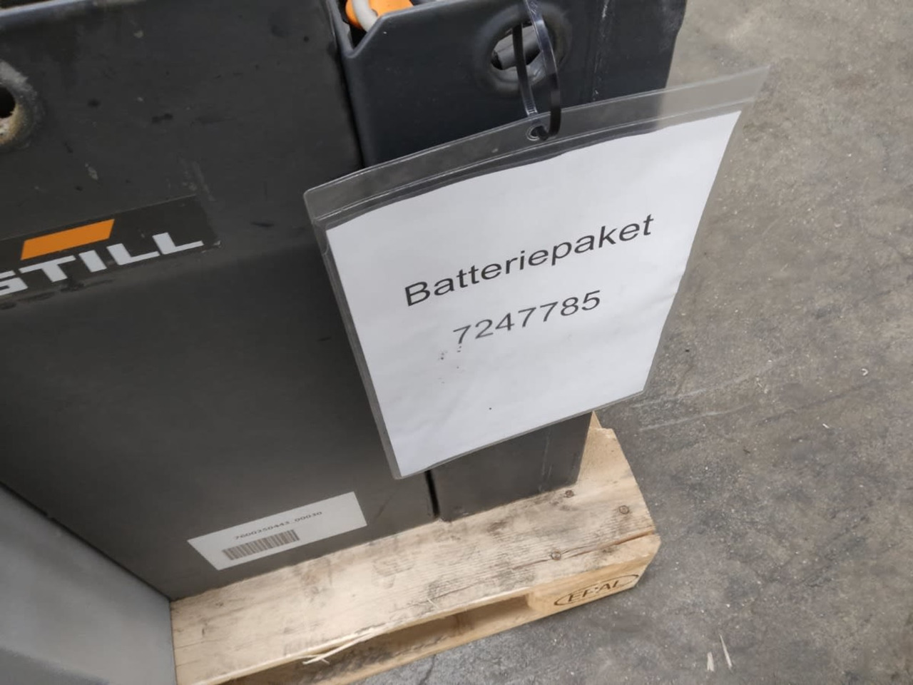 Battery Package - 5 Pcs. - Batteri för Materialhanteringsutrustning: bild 2 Battery Package - 5 Pcs. - Batteri för Materialhanteringsutrustning: bild 2