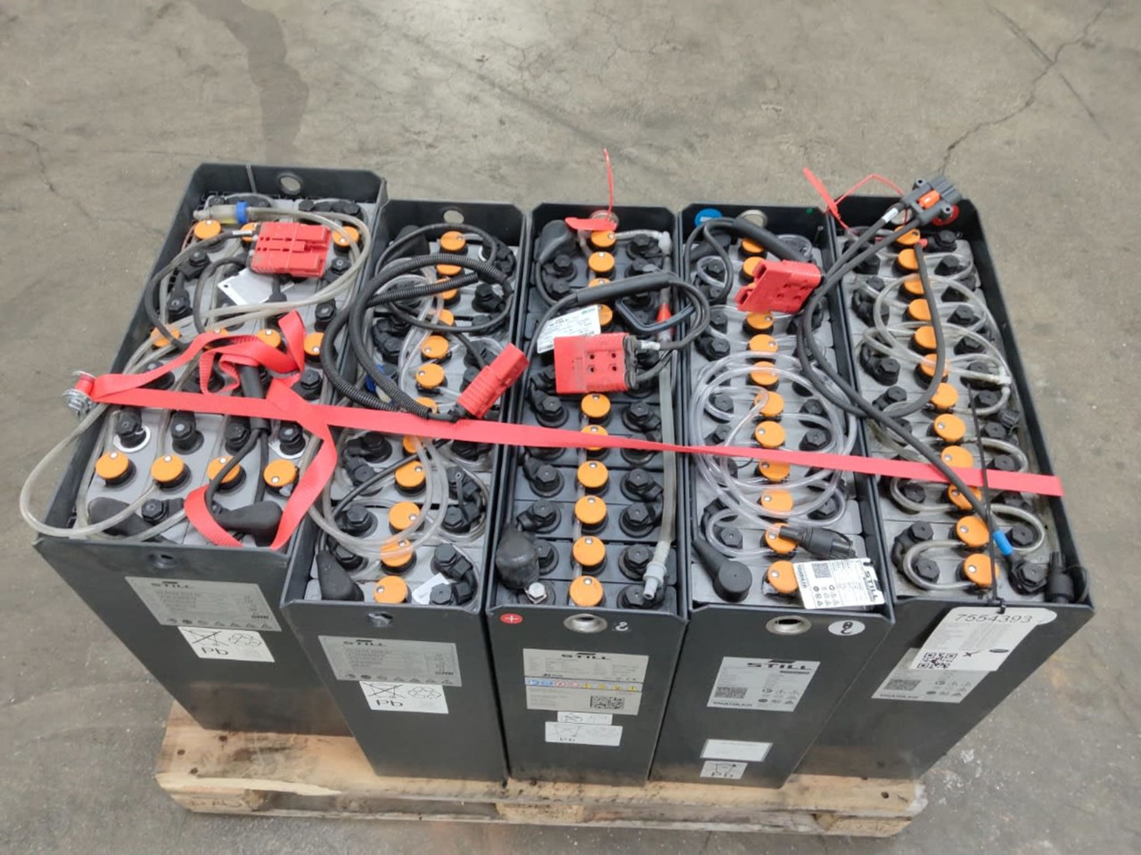 Battery Package - 5 Pcs. - Batteri för Materialhanteringsutrustning: bild 4 Battery Package - 5 Pcs. - Batteri för Materialhanteringsutrustning: bild 4