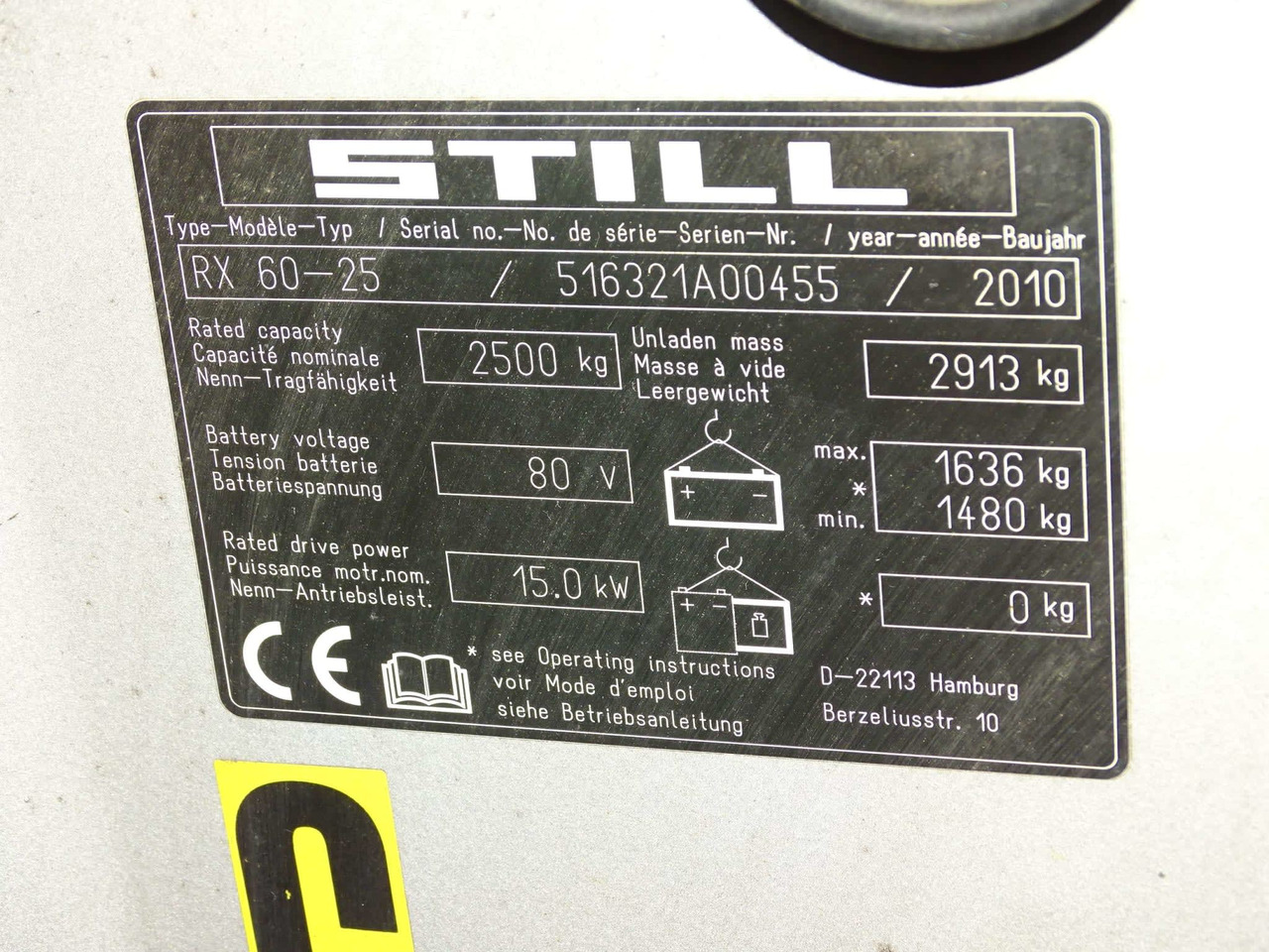 STILL RX60-25 - Eltruck: bild 2 STILL RX60-25 - Eltruck: bild 2