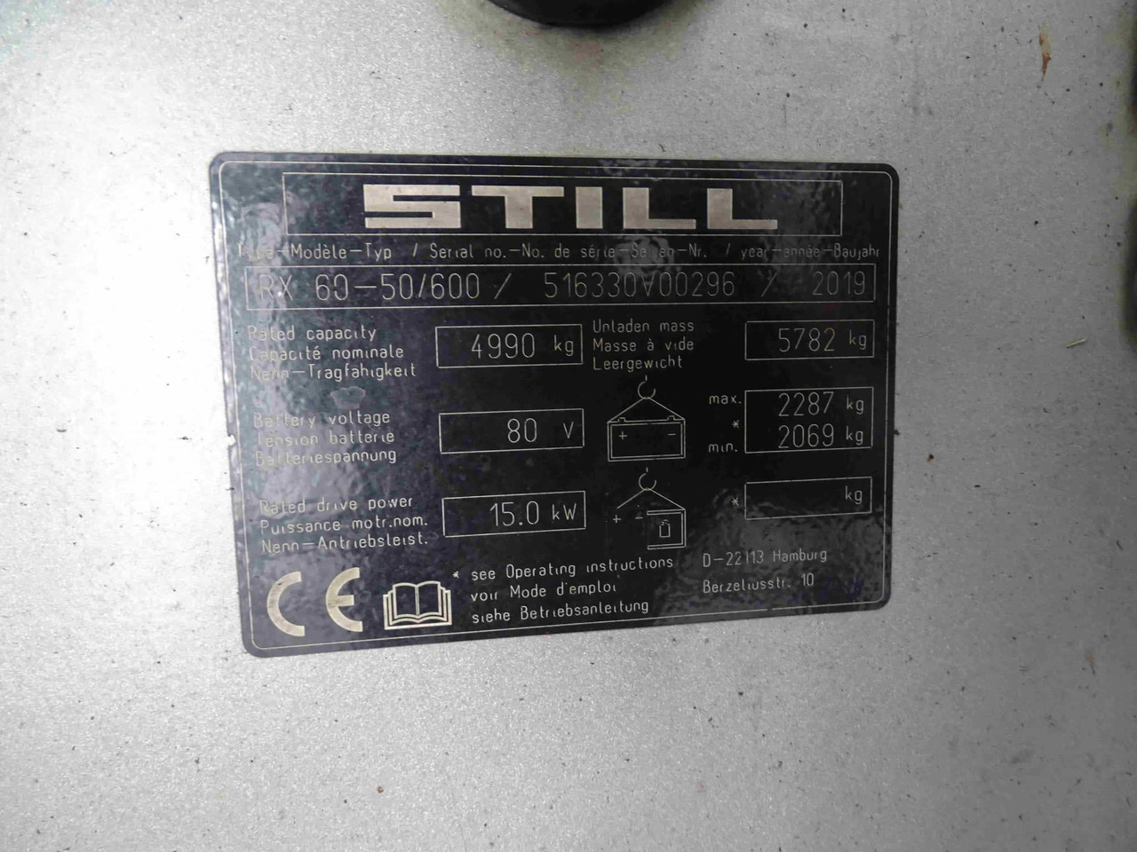 STILL RX60-50/600 - Eltruck: bild 2 STILL RX60-50/600 - Eltruck: bild 2