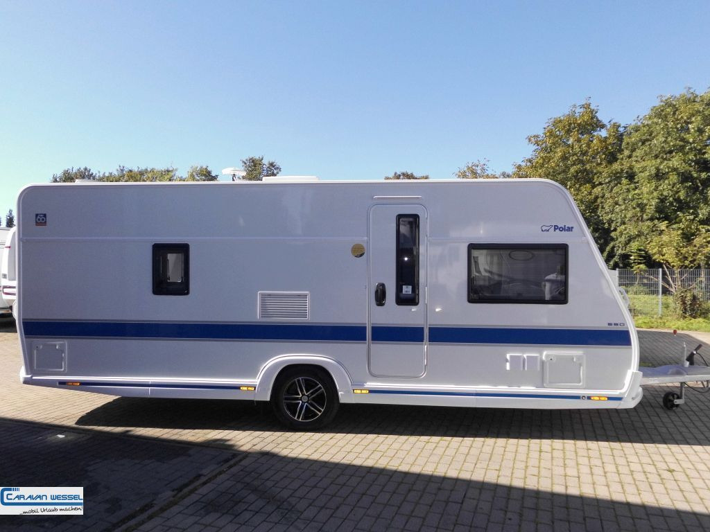 Polar 590 FWA Blueline 60 Jahre SONDERMODELL - Husvagn: bild 3 Polar 590 FWA Blueline 60 Jahre SONDERMODELL - Husvagn: bild 3