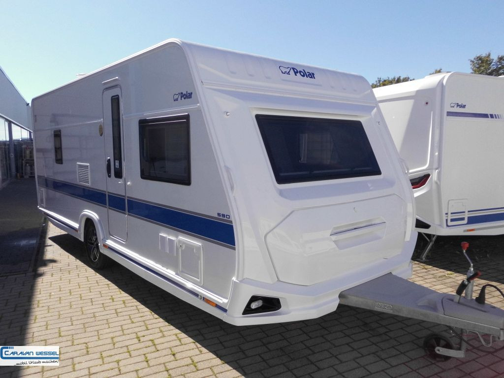 Polar 590 FWA Blueline SONDERMODELL Modellwechsel - Husvagn: bild 1 Polar 590 FWA Blueline SONDERMODELL Modellwechsel - Husvagn: bild 1