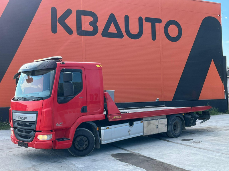 DAF LF 210 4x2 JIGE SIMPLEX 5 T / PLATFORM L=5799 mm - Biltransportbil lastbil: bild 1 DAF LF 210 4x2 JIGE SIMPLEX 5 T / PLATFORM L=5799 mm - Biltransportbil lastbil: bild 1