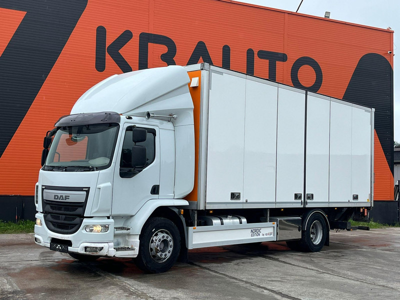 DAF LF 290 4x2 BOX L=7412 mm - Lastbil med skåp: bild 1 DAF LF 290 4x2 BOX L=7412 mm - Lastbil med skåp: bild 1
