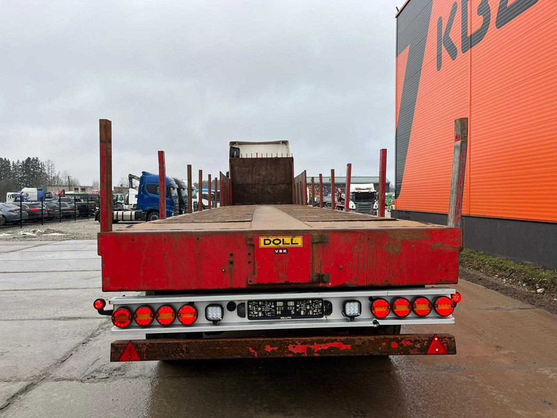 Doll 93 H STEERED AXLES / PLATFORM L=13463 / EXTENDABLE - Flaktrailer: bild 5 Doll 93 H STEERED AXLES / PLATFORM L=13463 / EXTENDABLE - Flaktrailer: bild 5