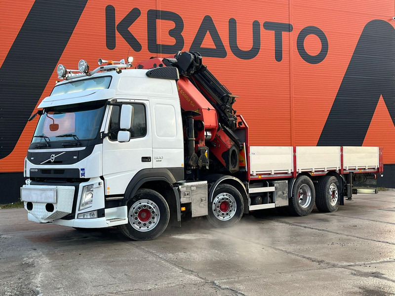 Volvo FM 500 8x2*6 COMBI / EXTENDABLE PLATFORM + TRACTOR / PK65002 + JIB + WINCH / PLATFORM L=6498 mm - Dragbil: bild 2 Volvo FM 500 8x2*6 COMBI / EXTENDABLE PLATFORM + TRACTOR / PK65002 + JIB + WINCH / PLATFORM L=6498 mm - Dragbil: bild 2