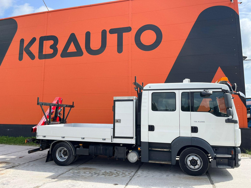 MAN TGL 8.220 4x2 HMF 270 K2 / WINCH / PLATFORM L=2779 mm - Flakbil, Kranbil: bild 5 MAN TGL 8.220 4x2 HMF 270 K2 / WINCH / PLATFORM L=2779 mm - Flakbil, Kranbil: bild 5