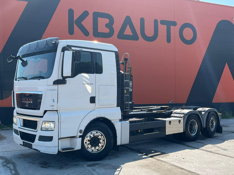 Lastväxlare lastbil MAN TGX 26.480 6X2 / HIAB L20 TON / L= 5300mm: bild 1