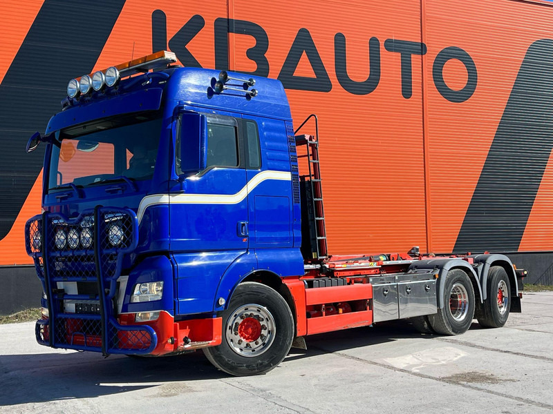 MAN TGX 26.480 6x2*4 JOAB L 20 ton / L=5200 mm / H=1570 mm - Lastväxlare lastbil: bild 1 MAN TGX 26.480 6x2*4 JOAB L 20 ton / L=5200 mm / H=1570 mm - Lastväxlare lastbil: bild 1