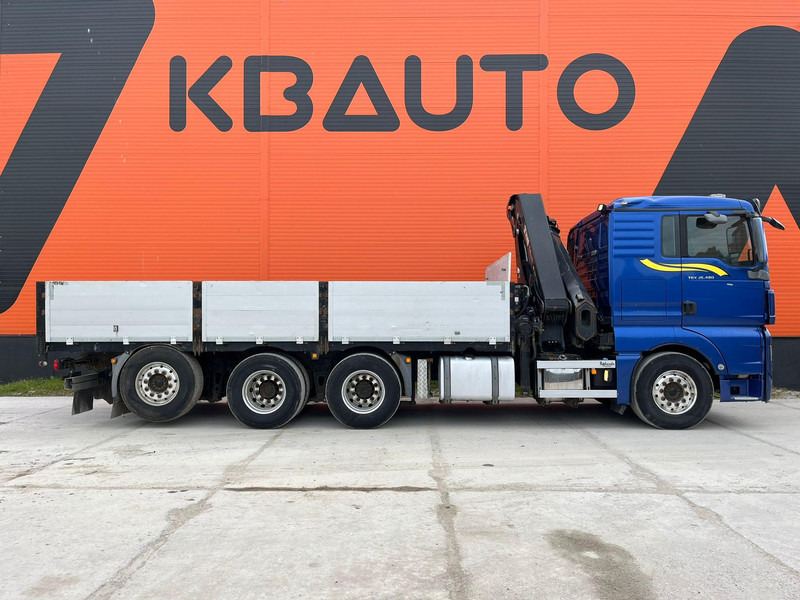 MAN TGX 35.480 8x4*4 HIAB 288E-7 / PLATFORM L=6397 mm - Flakbil, Kranbil: bild 5 MAN TGX 35.480 8x4*4 HIAB 288E-7 / PLATFORM L=6397 mm - Flakbil, Kranbil: bild 5