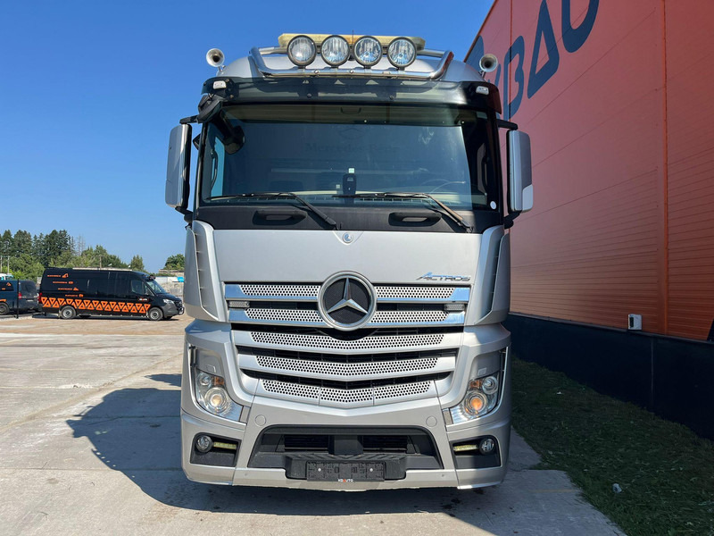 Mercedes-Benz Actros 2551 6x2 HIAB 377-6 HIPRO + JIB / Platform extendable L=6400 -- 7397mm - Flakbil, Kranbil: bild 3 Mercedes-Benz Actros 2551 6x2 HIAB 377-6 HIPRO + JIB / Platform extendable L=6400 -- 7397mm - Flakbil, Kranbil: bild 3