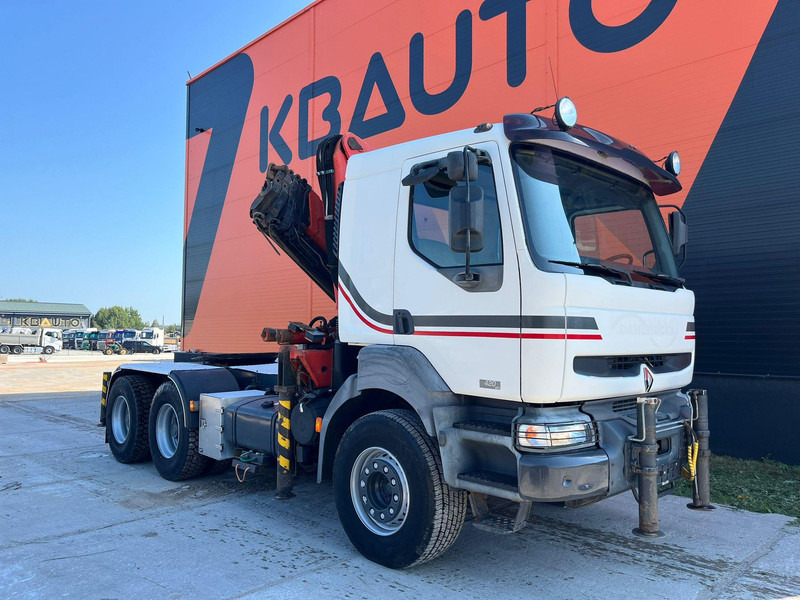 Renault 420 DCI 6x4 FULL STEEL / PK32080 - Flakbil, Kranbil: bild 4 Renault 420 DCI 6x4 FULL STEEL / PK32080 - Flakbil, Kranbil: bild 4