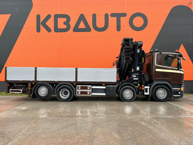 Scania G 450 8x2*6 HIAB 622E-8 + JIB / PLATFORM L=6715 mm - Flakbil, Kranbil: bild 5 Scania G 450 8x2*6 HIAB 622E-8 + JIB / PLATFORM L=6715 mm - Flakbil, Kranbil: bild 5