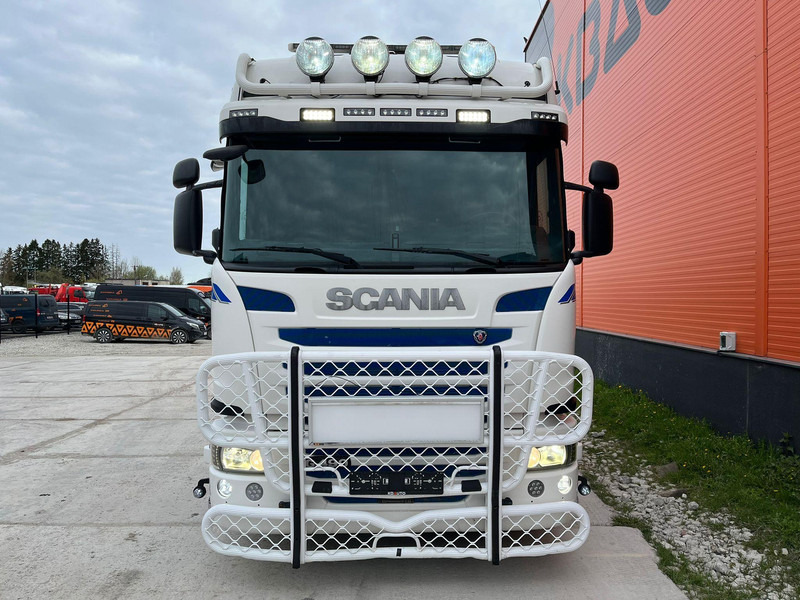 Scania G 490 6x2 HMF 5020 K6 + JIB / RETARDER - Flakbil, Kranbil: bild 3 Scania G 490 6x2 HMF 5020 K6 + JIB / RETARDER - Flakbil, Kranbil: bild 3