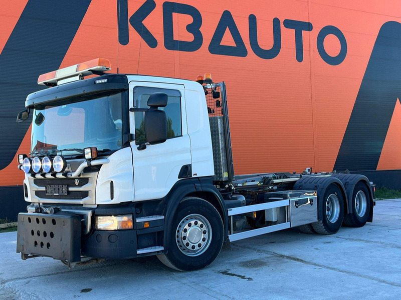 Scania P 400 6x2 JOAB L 20 ton / L=5200 mm / SNOW PLOW EQUIPMENT - Lastväxlare lastbil: bild 1 Scania P 400 6x2 JOAB L 20 ton / L=5200 mm / SNOW PLOW EQUIPMENT - Lastväxlare lastbil: bild 1