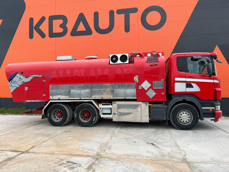 Scania R 420 6x2 ADR / STAINLESS STEEL TANK 9500 l / FULL STEEL SUSPENSION - Tankbil: bild 5 Scania R 420 6x2 ADR / STAINLESS STEEL TANK 9500 l / FULL STEEL SUSPENSION - Tankbil: bild 5