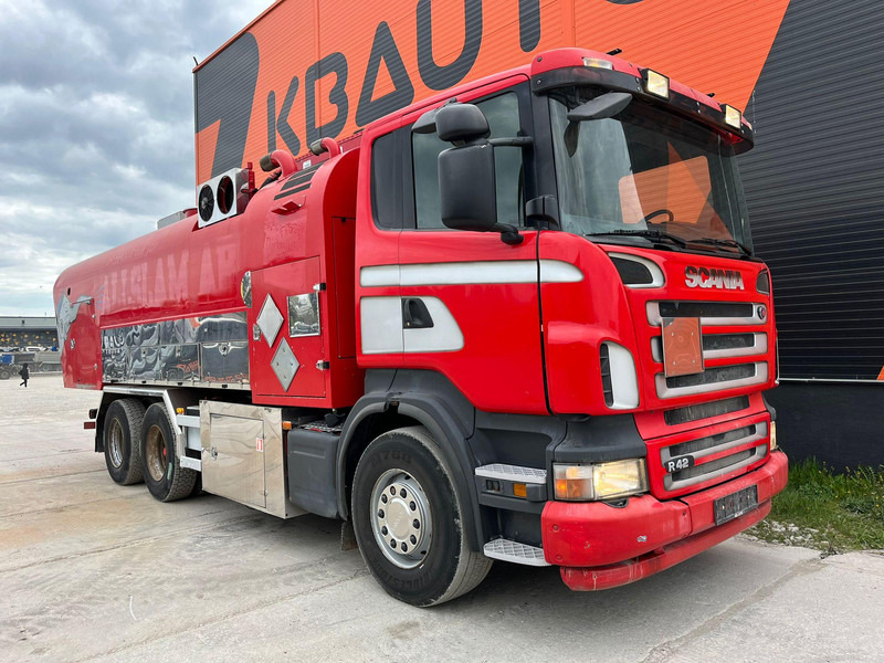 Scania R 420 6x2 ADR / STAINLESS STEEL TANK 9500 l / FULL STEEL SUSPENSION - Tankbil: bild 4 Scania R 420 6x2 ADR / STAINLESS STEEL TANK 9500 l / FULL STEEL SUSPENSION - Tankbil: bild 4