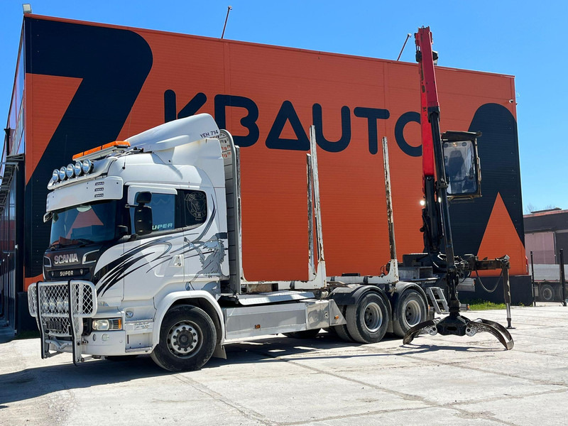 Scania R 580 6x4 EPSILON M12L97 / RETARDER - Timmerbil, Kranbil: bild 1 Scania R 580 6x4 EPSILON M12L97 / RETARDER - Timmerbil, Kranbil: bild 1