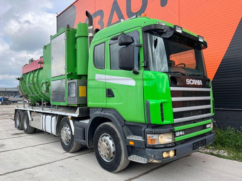 Scania R124 8x4 TANK 12000 l / VACUUM Disab P210/9 - 7800 m3/h / 1182 hours - Sugbil: bild 3 Scania R124 8x4 TANK 12000 l / VACUUM Disab P210/9 - 7800 m3/h / 1182 hours - Sugbil: bild 3