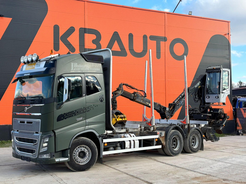 Volvo FH 16 650 6x4 Kesla 2110 / CHASSIS L=7223 mm - Timmerbil, Kranbil: bild 1 Volvo FH 16 650 6x4 Kesla 2110 / CHASSIS L=7223 mm - Timmerbil, Kranbil: bild 1