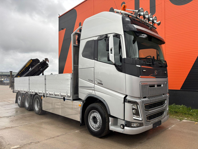 Volvo FH 16 650 8x4*4 PALFINGER PK 33002 EH / PLATFORM L=6779 mm - Flakbil, Kranbil: bild 4 Volvo FH 16 650 8x4*4 PALFINGER PK 33002 EH / PLATFORM L=6779 mm - Flakbil, Kranbil: bild 4