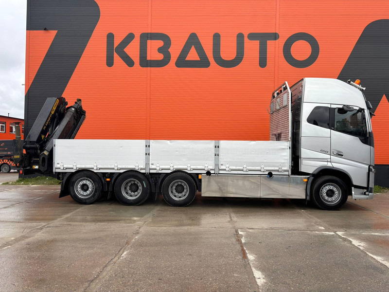 Volvo FH 16 650 8x4*4 PALFINGER PK 33002 EH / PLATFORM L=6779 mm - Flakbil, Kranbil: bild 5 Volvo FH 16 650 8x4*4 PALFINGER PK 33002 EH / PLATFORM L=6779 mm - Flakbil, Kranbil: bild 5