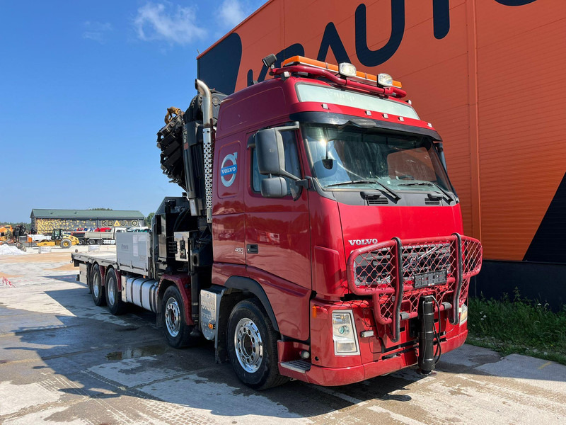 Volvo FH 480 8x4 HIAB 1055E-8 / WINCH / PLATFORM L=6928 mm - Flakbil, Kranbil: bild 4 Volvo FH 480 8x4 HIAB 1055E-8 / WINCH / PLATFORM L=6928 mm - Flakbil, Kranbil: bild 4
