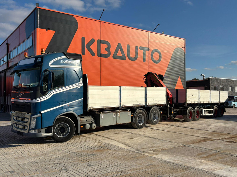 Volvo FH 500 6x2 PALFINGER PK 23001 EH / PLATFORM L=6192 mm - Flakbil, Kranbil: bild 2 Volvo FH 500 6x2 PALFINGER PK 23001 EH / PLATFORM L=6192 mm - Flakbil, Kranbil: bild 2