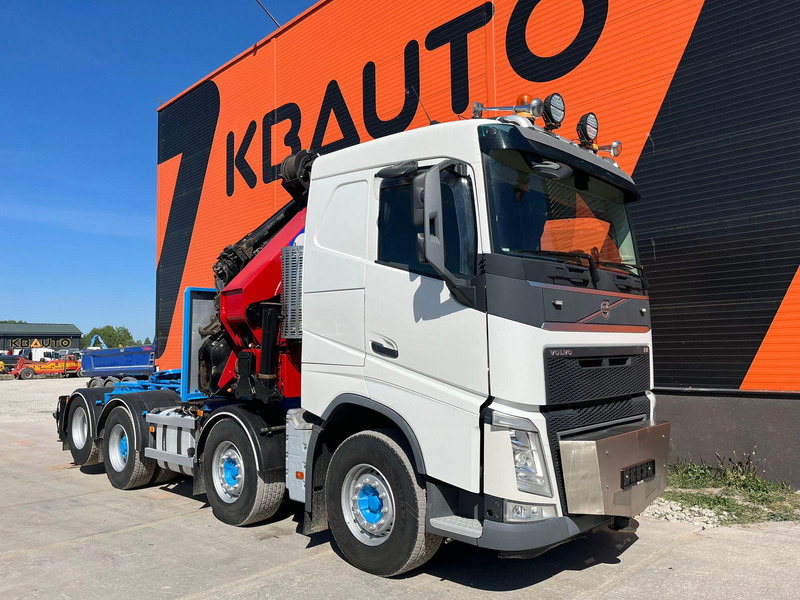 Volvo FH 500 8x2*4 HMF 6020 OK6 / JIB FJ1200 K6 / WINCH - Flakbil, Kranbil: bild 4 Volvo FH 500 8x2*4 HMF 6020 OK6 / JIB FJ1200 K6 / WINCH - Flakbil, Kranbil: bild 4