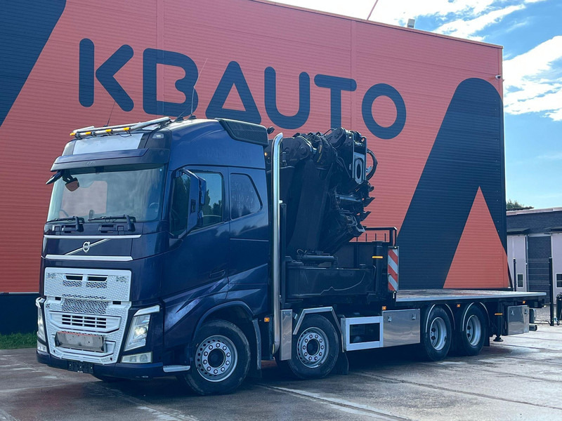 Volvo FH 500 8x4 EFFER 1405 6s + JIB + WINCH / PLATFORM EXTENDABLE L=6206 - 8226mm - Flakbil, Kranbil: bild 2 Volvo FH 500 8x4 EFFER 1405 6s + JIB + WINCH / PLATFORM EXTENDABLE L=6206 - 8226mm - Flakbil, Kranbil: bild 2