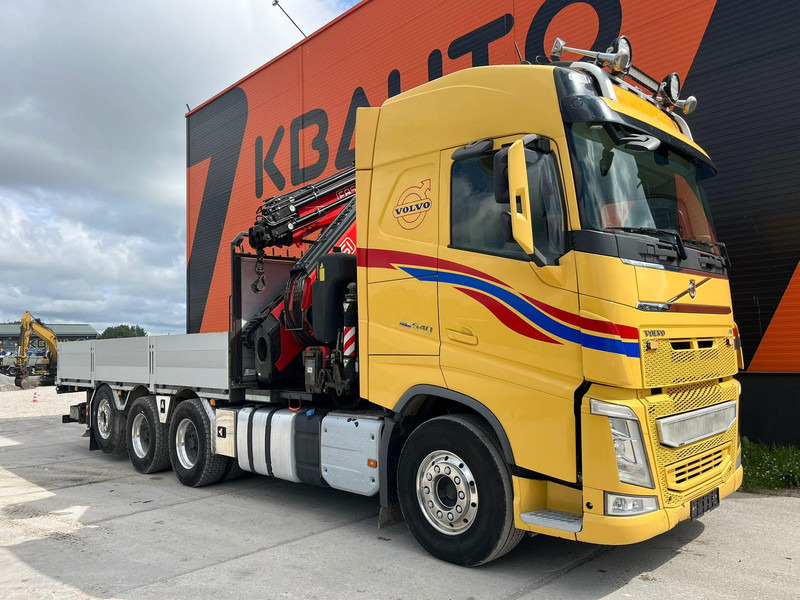 Volvo FH 540 8x4*4 FASSI F710RA2.26 + JIB / PLATFORM L=6314 mm - Flakbil, Kranbil: bild 3 Volvo FH 540 8x4*4 FASSI F710RA2.26 + JIB / PLATFORM L=6314 mm - Flakbil, Kranbil: bild 3