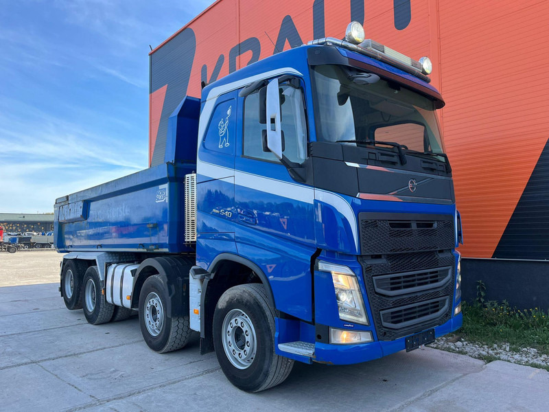 Volvo FH 540 8x4 TANDEM AXLE LIFT / BIG AXLES / BOX L=5712 mm - Tippbil lastbil: bild 4 Volvo FH 540 8x4 TANDEM AXLE LIFT / BIG AXLES / BOX L=5712 mm - Tippbil lastbil: bild 4